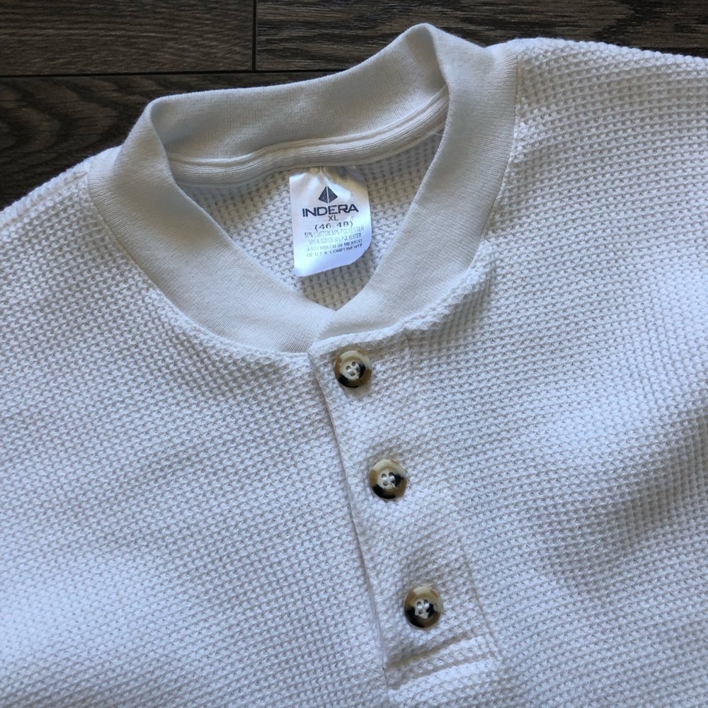 Vintage Waffle Knit Long-sleeve - Picture 1 of 3